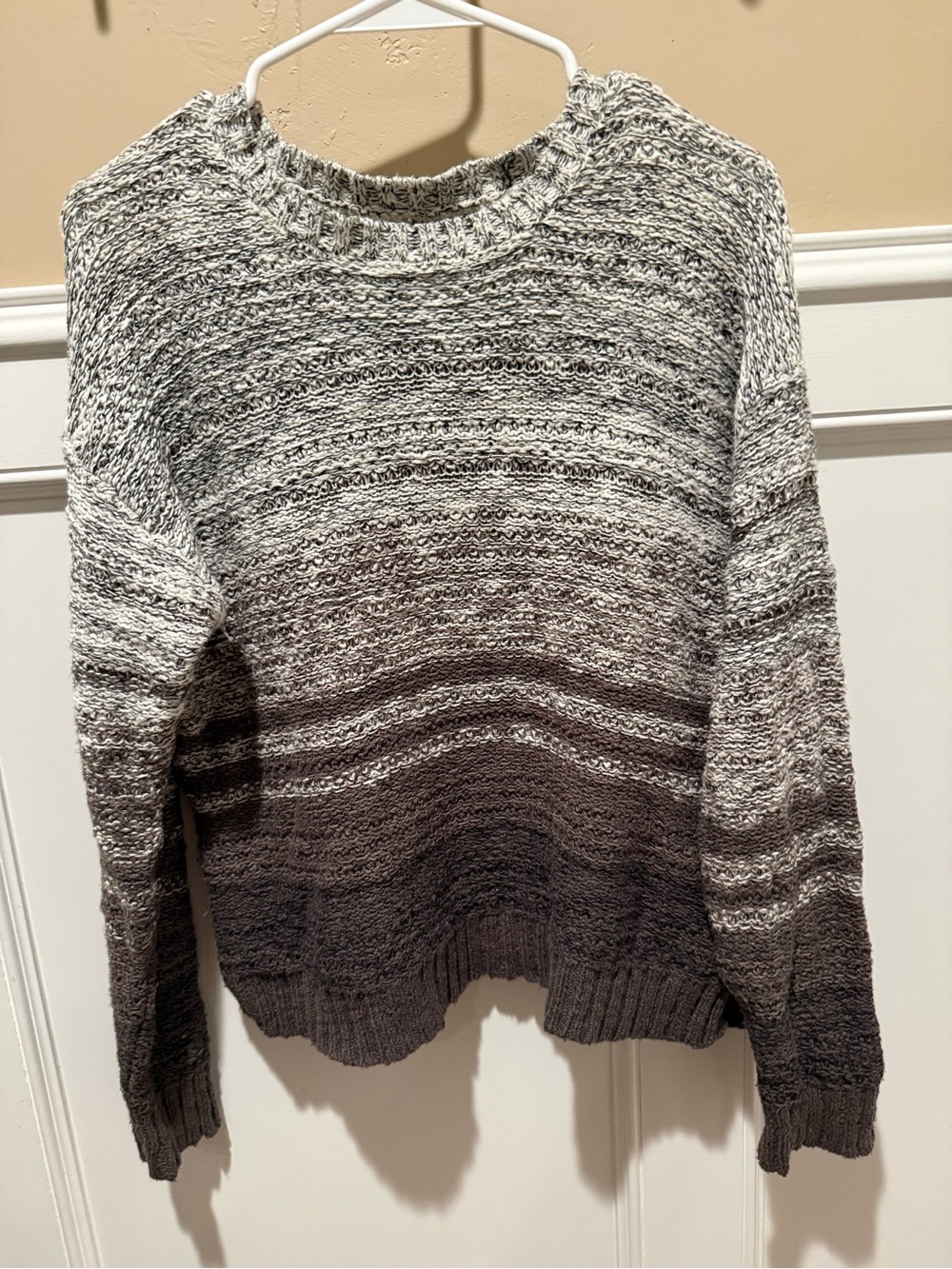 O'Neill Gray Ombre Crewneck Sweater